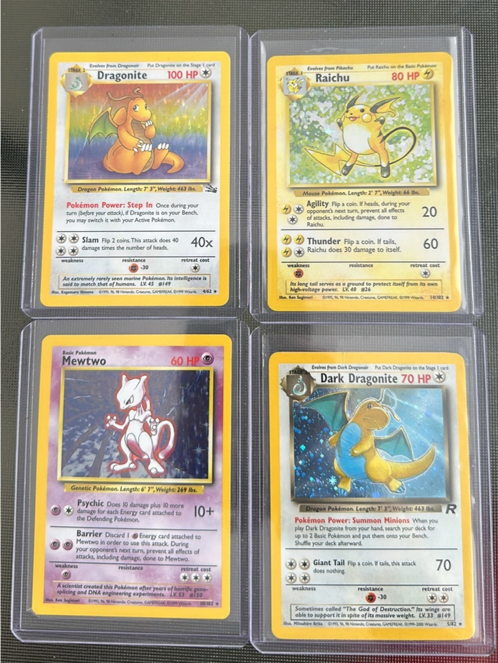 Vintage 1999 Pokemon Cards For Sale